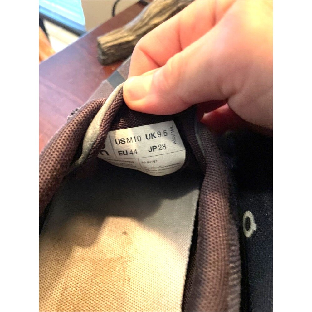 On Cloud Cloud 5 Men's Size 10 Navy Blue Black Running Shoes Sneakers Athletic - Picture 6 of 7